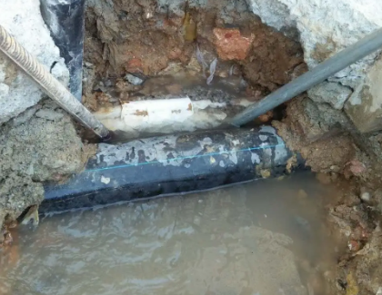 唐河测漏水之水管漏水